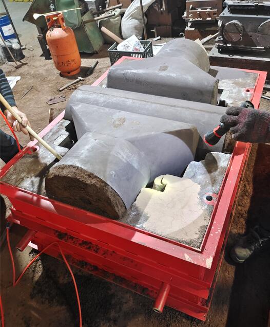 Large parts by aluminum sand casting 